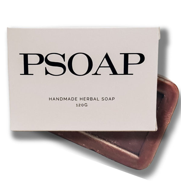 PSOAP Psoriasis and Eczema Treatment Soap I Sensitive Skin I Herbal Bar Soap I Shea Butter & African Black Soap I Safe and Effective Skincare Soap I 4.25 oz I 1 bar I Doctor Developed I Ancient Formula…